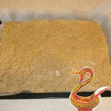 Russian oatmeal cake
