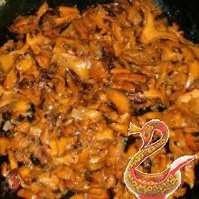 Fried chanterelles recipe