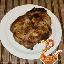 Pork with mustard