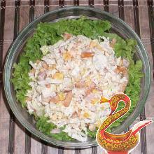 Вкусный салат из пекинской капусты