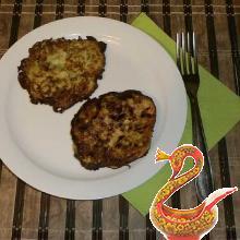 Pumpkin fritters recipe with a photo