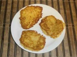 our potato pancakes are ready