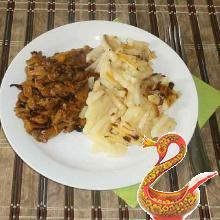 Fried chanterelles recipe