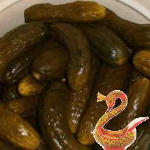 Russian homemade Salted cucumbers for winter