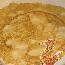 Potato pancakes Russian bliny