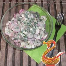 Салат из редиса рецепт