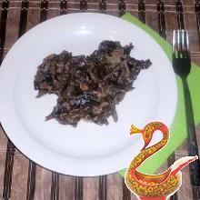 Жареные грибы со сметаной