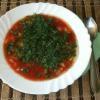 Tomato soup recipe with photos