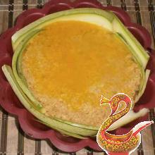 Casserole zucchini with minced meat