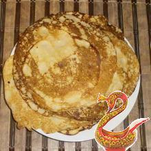 Potato pancakes Russian bliny
