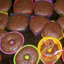 Chocolate cupcakes Russian recipe with photo