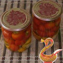 Marinated cherry tomatoes