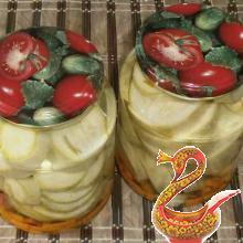 How to pickle squash for winter