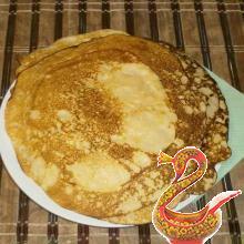 Potato pancakes Russian bliny