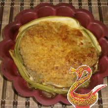 Casserole zucchini with minced meat