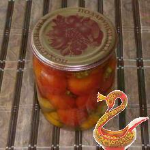 Marinated cherry tomatoes
