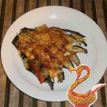 Eggplant with cheese