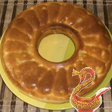 Russian apple cake
