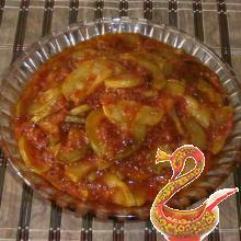 Zucchini in tomato sauce recipe with photos
