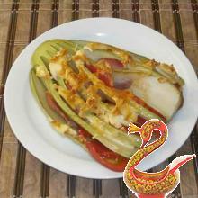 Squash fan recipe with sausage