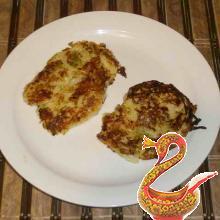 Cauliflower - zucchini pancakes