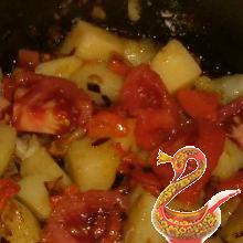 Картофель с овощами рецепт