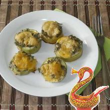 Кабачки запеченные с сыром