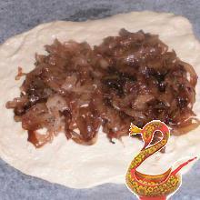 Кулебяка с капустой и яйцом