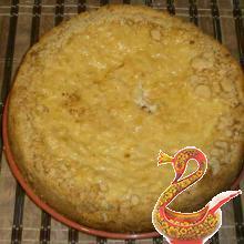 Leave our cheesecake Apple pie in the oven for another 10 ... 15 minutes