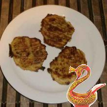Cauliflower - zucchini pancakes