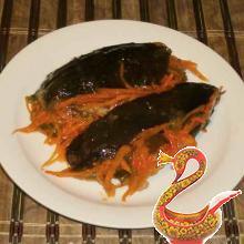 Pickled eggplant