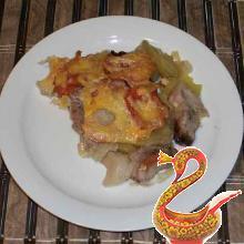 Рецепт запеченной свинины с картофелем