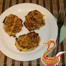 Fritters of cauliflower and zucchini