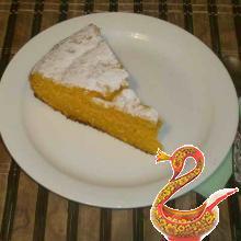 Homemade pumpkin pie 