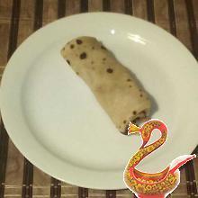 Блины с крабовыми палочками и яйцом