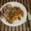 Свинина с овощами