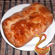 Кулебяка с капустой и яйцом