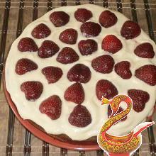Strawberry cake recipe with photo