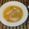  Chicken soup with cheese rolls