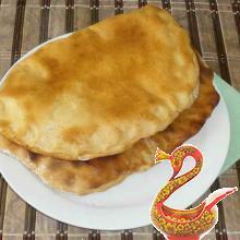 Pasties with cheese and potatoes