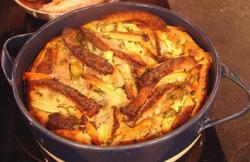 Йоркширский пудинг с мясом