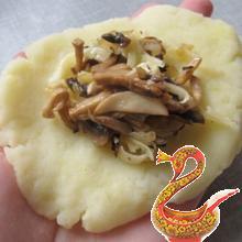 Картофельные зразы с грибами